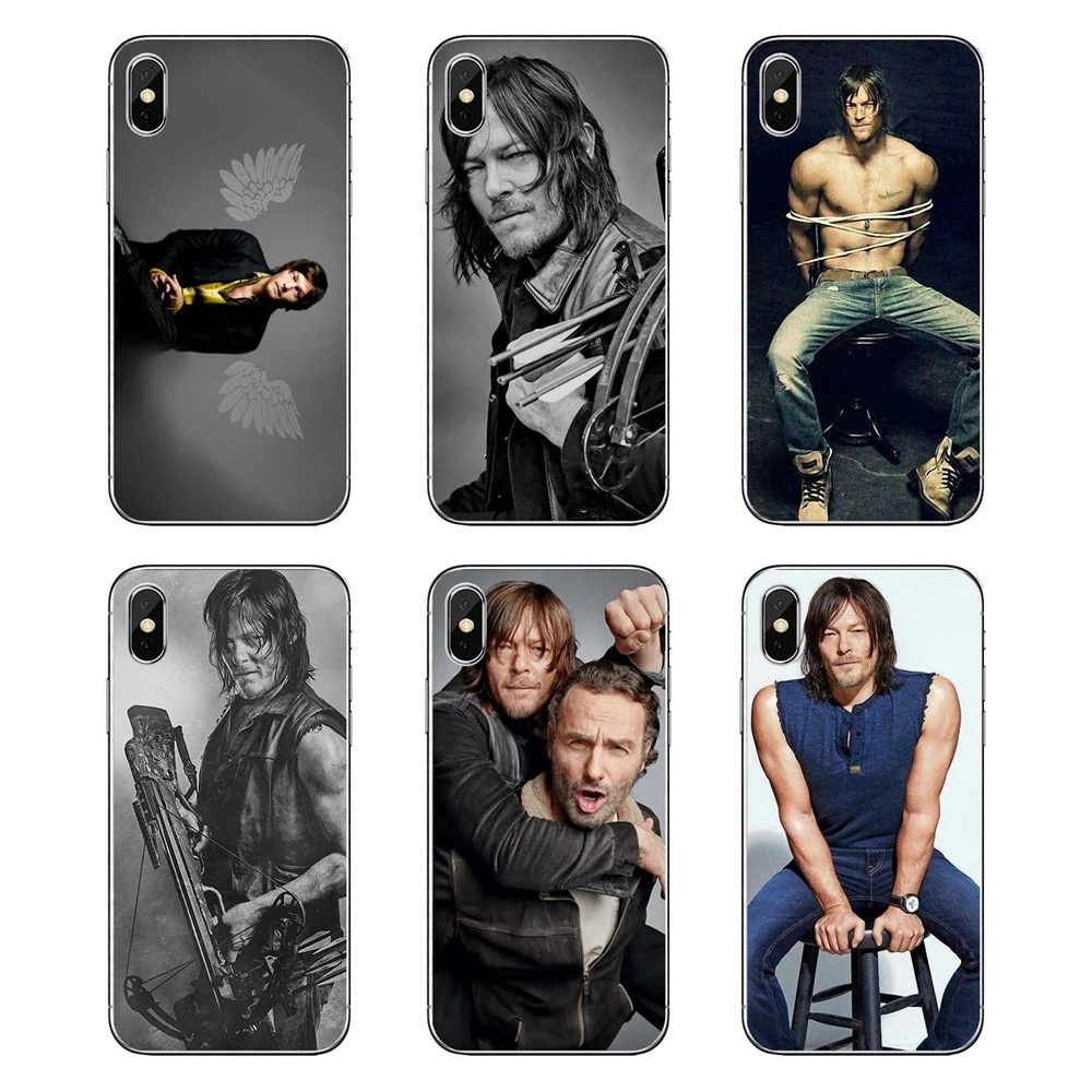 Силиконовый чехол для телефона LG G7 Q6 Q7 Q8 Q9 V30 X Power 2 3 OnePlus 3T 5T 6T Daryl dixon norman reedus the walking