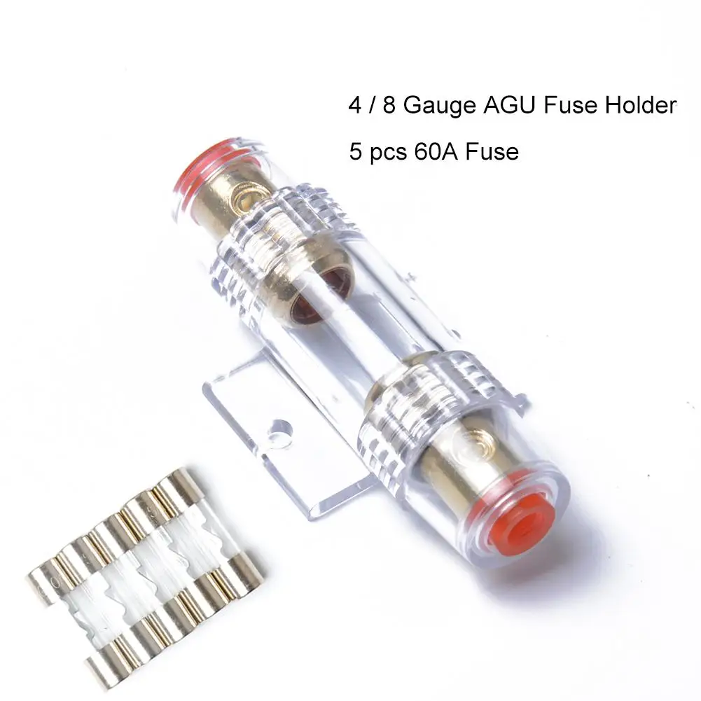 1 комплект предохранителей и держателей AGU 10*38 мм 30 А 40 50 60 70 80 100 | Автомобили