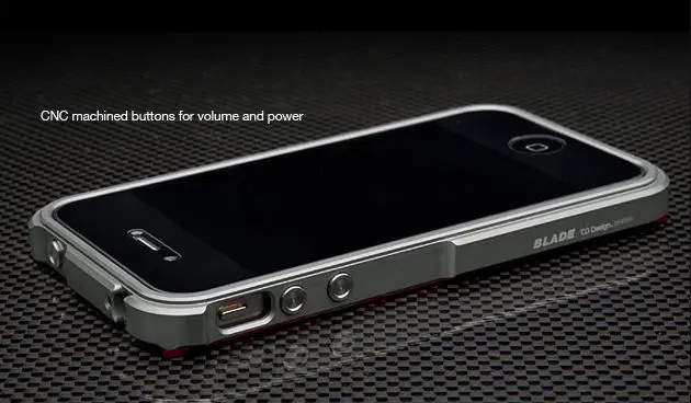 Чехол TX Blade для iPhone4 алюминиевый бампер рамка iPhone 4 4G металлический отвертка 2