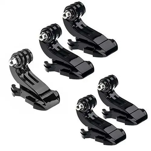 Вертикальная поверхность J Hook Buckle Mount Adapter F GoPro Hero 2 3 + 4 камера (5 шт.)|camera buckle|gopro surface