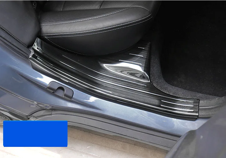 Lsrtw2017 из нержавеющей стали двери автомобиля порог защиты планки для subaru outback