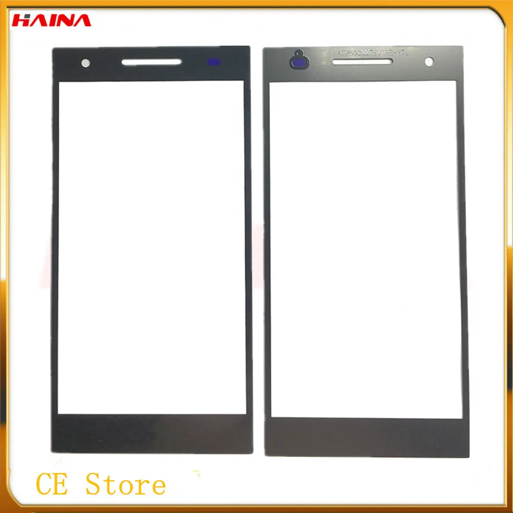 high quality For Philips Xenium s396 Phone part 5.0&quot new glass lens Panel Replacement whit 3M Tape | Мобильные телефоны и