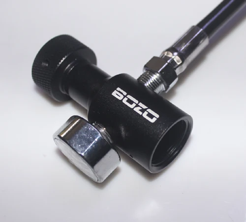 

Coil Remote Hose Thick line 3.5M & 1500psi gauge WITH Slide Check with quick disconnect Multi-color paintball New Free Shipping