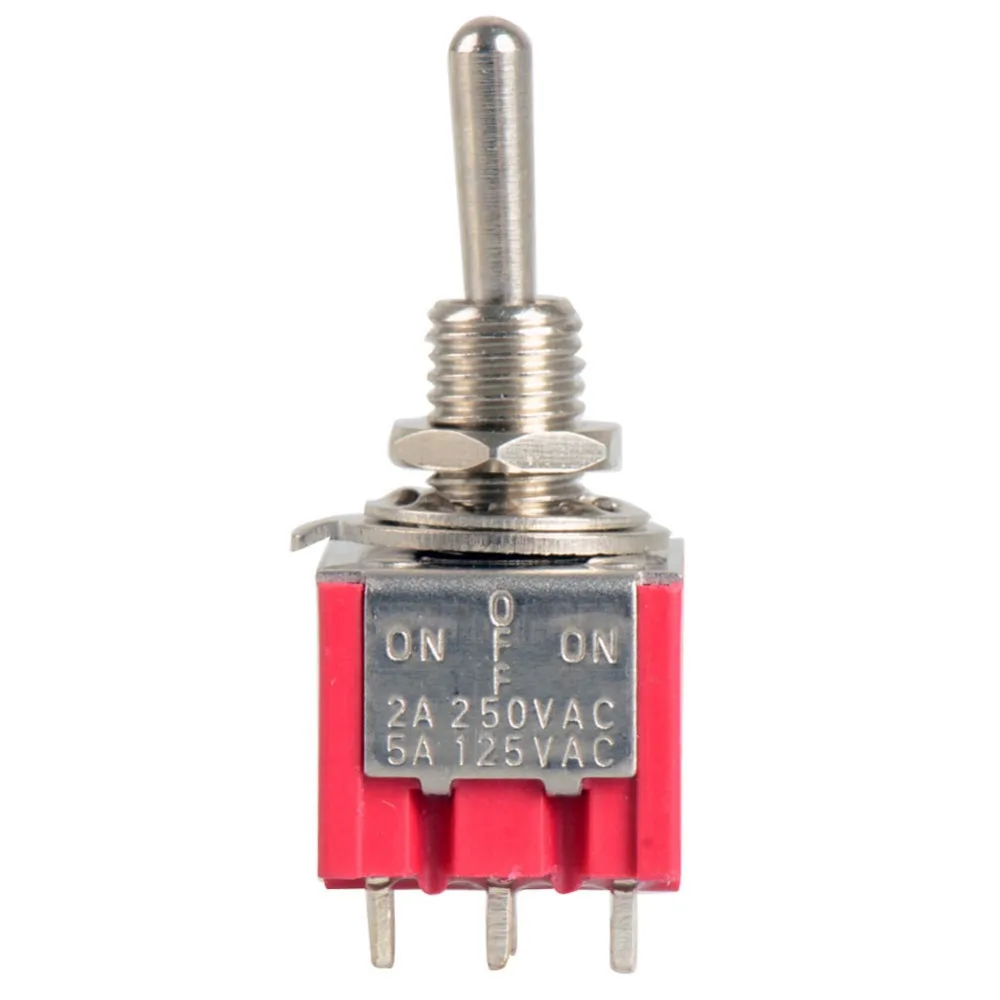 1 шт. 9-контактный разъем мини тумблер 3PDT 2 положение ВКЛ-на 2A250V/5A125VAC | Обустройство