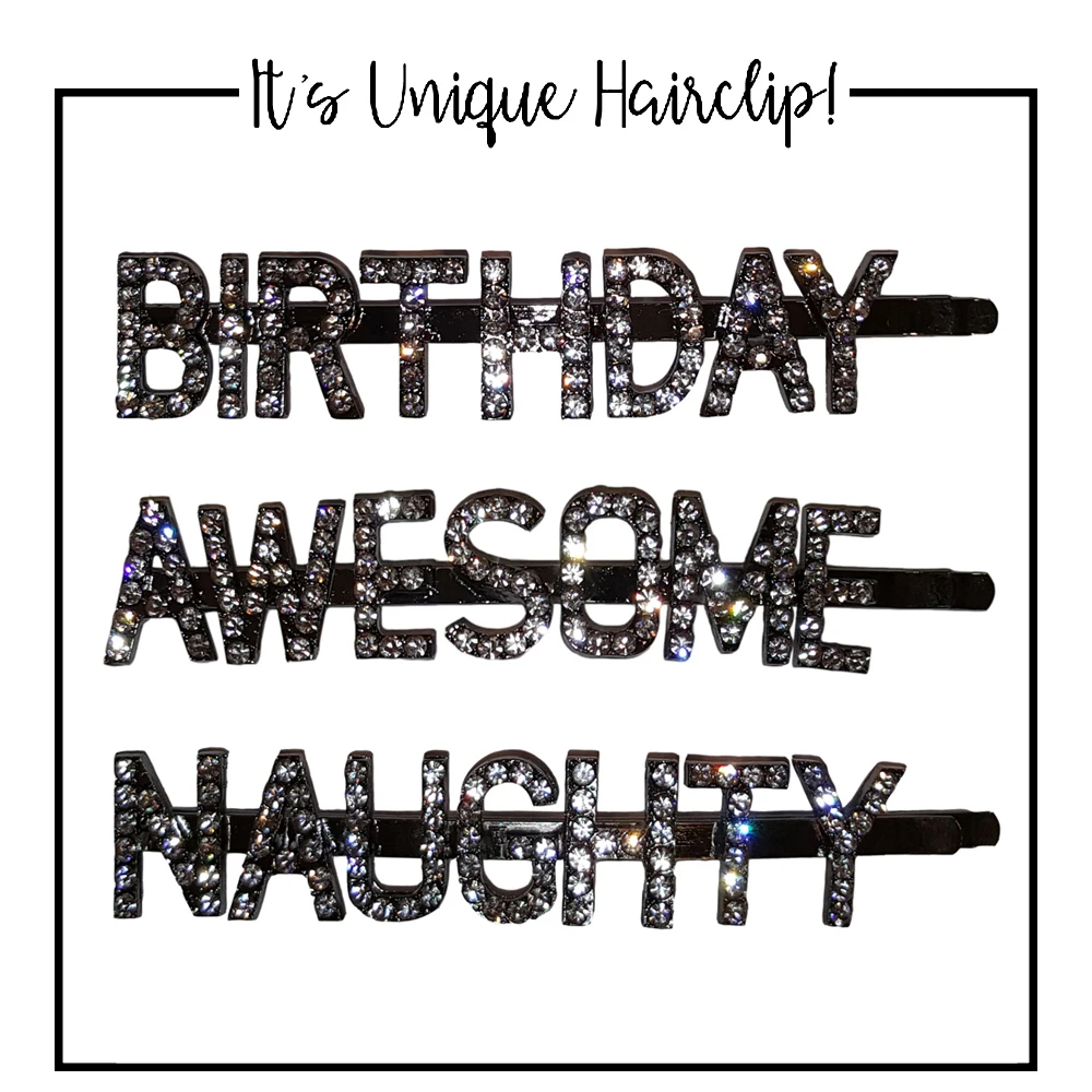 

Personalized Hair Clips Customizable Hairclip Custom Name Clip Hair Clip Custom Hairpins Rhinestone Hair Clip Name Hair Jewelry