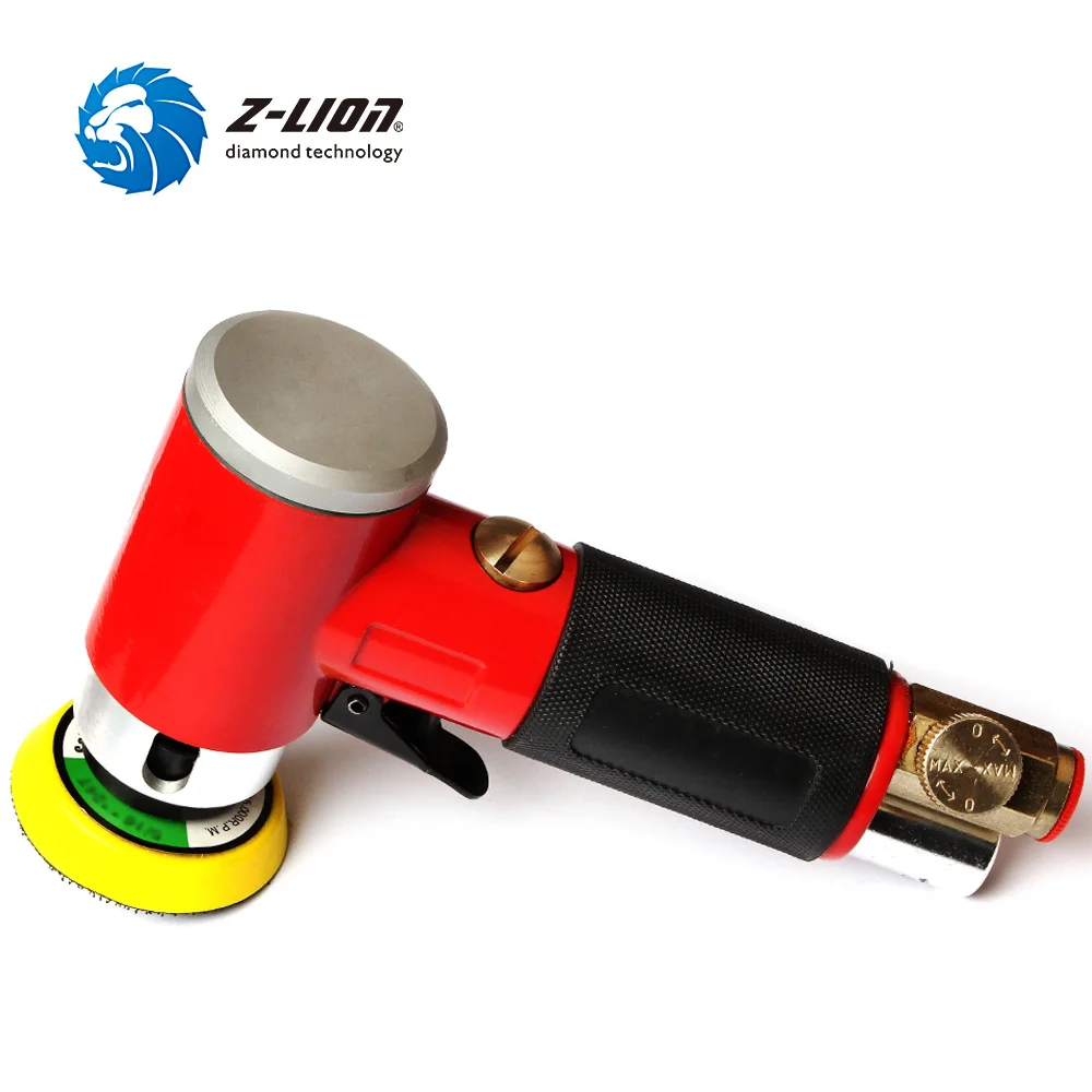 Z-LION M6 нить пневматический шлифовальный станок с эксцентриковым, орбитальным типом эксцентриковый двойного действия воздуха шлифовально-Полировальный станок шлифовальный станок с " подложка