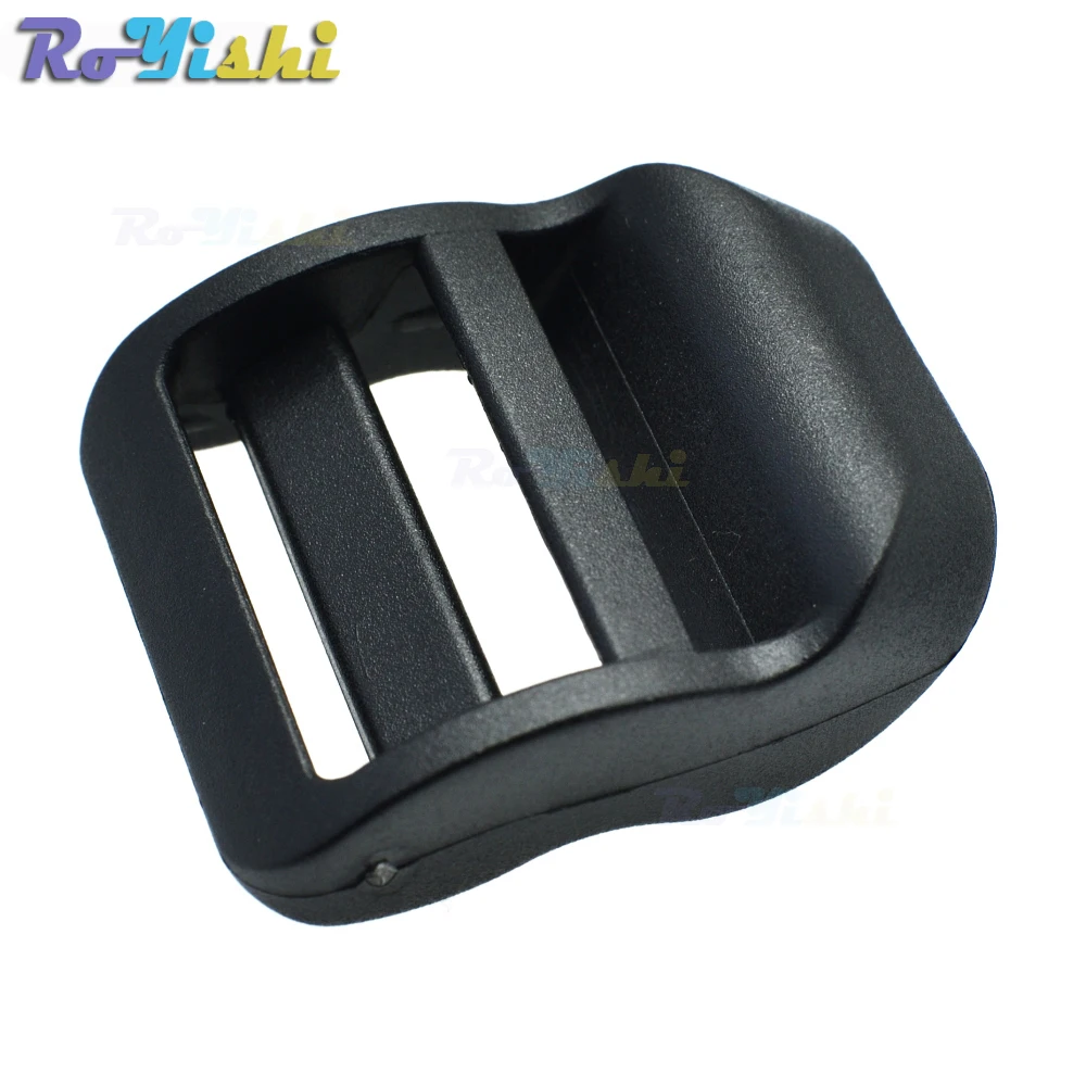 1 &quotпластиковая лестница замок слайдер Пряжка Регулируемый Черный Для рюкзак