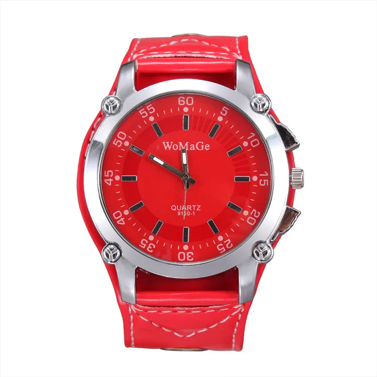 2014 New Fashion Casual Watches Quartz Wrist Watch Leather Strap Brand Men Women Analog Big Dail Clock Top Quality Relogio | Наручные