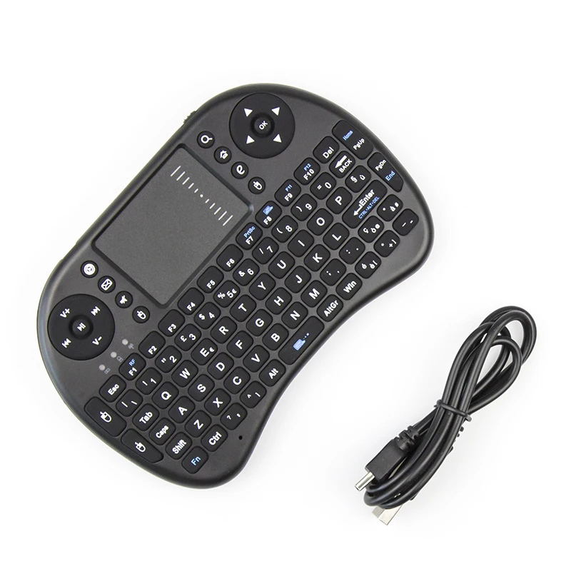 2019 Лучшая цена 2 4G RF Mini i8 Беспроводная клавиатура Air mouse