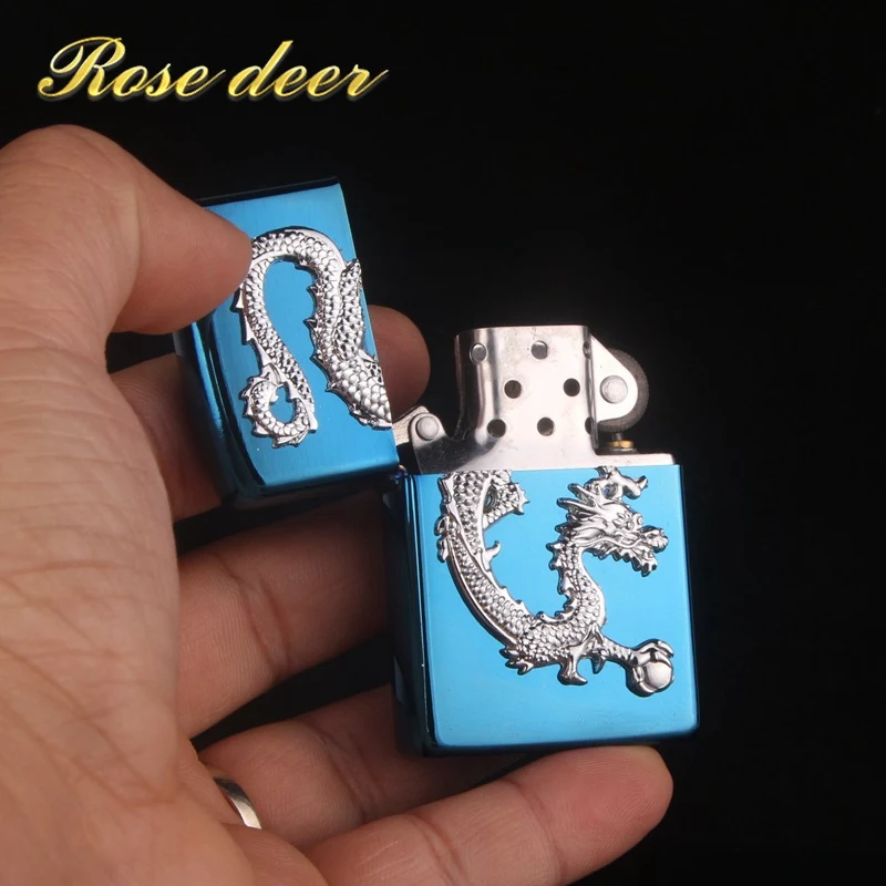 Лидер продаж Классическая винтажная бензиновая зажигалка табачная масляная с