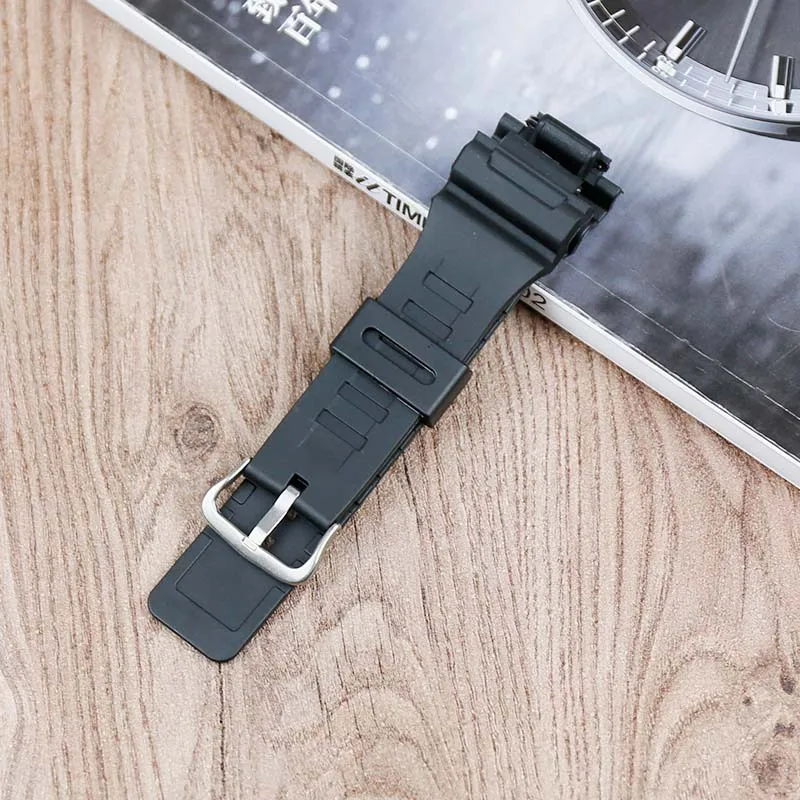 Ремешок из натуральной смолы мужские аксессуары для часов пряжка с язычком Casio