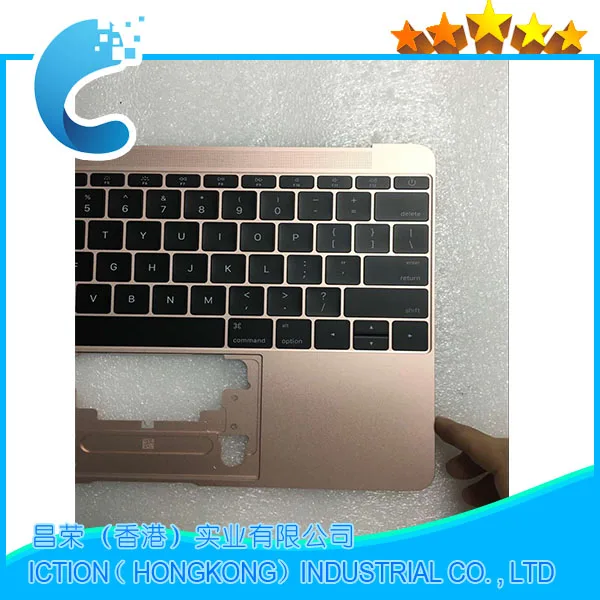 Оригинальный чехол A1534 Topcase Для Macbook Pro 12 дюймов с клавиатурой верхний