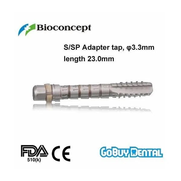 Совместимый с Straumann зубной имплантат адаптером S/SP D3.3mm L23.0mm 051260 | Красота и