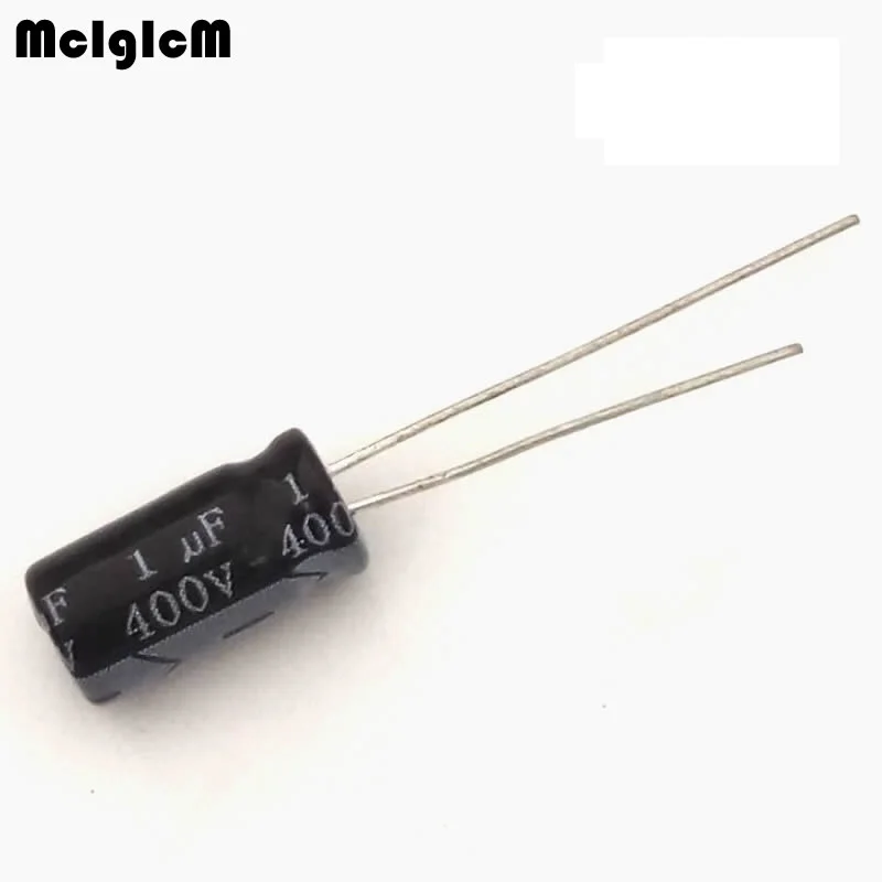 MCIGICM 1000 шт. алюминиевый электролитический конденсатор мкФ 400 В 6*12
