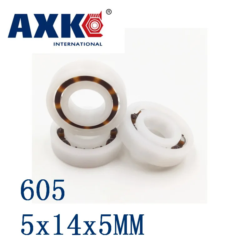 Axk 605 Pom (10 шт.) пластиковые подшипники 5x14x5 мм стеклянные шарики 5*14*5 мм|ball ball|ball bearing