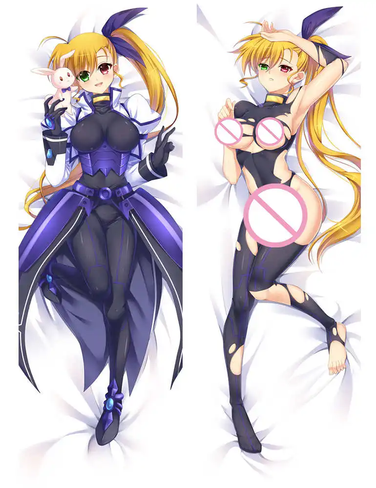 Волшебная девочка Lyrical Nanoha ViVid Strike! Наволочка для подушки Dakimakura einhart stratos & Vivio