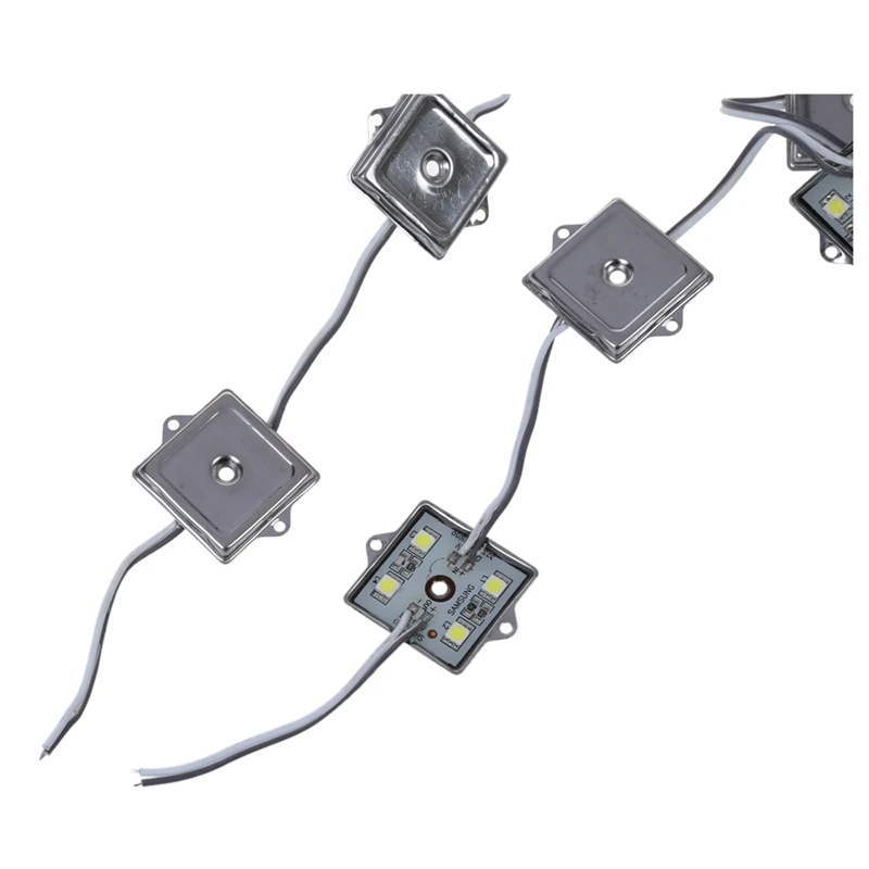 4 светодиодный 5050 модуль SMD белые водонепроницаемые модули 12 V 20 штук|Запасные