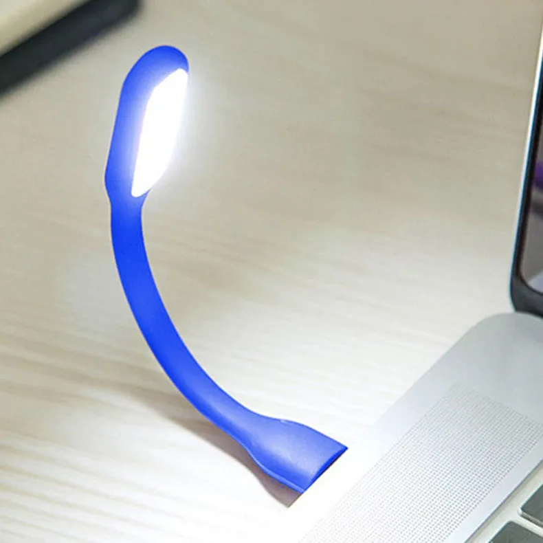 Мини светодиодный настольный светильник для чтения светильник гибкий USB светодиодный ночной Светильник s USB лампа для защиты глаз для Мощность портативных ПК Тетрадь