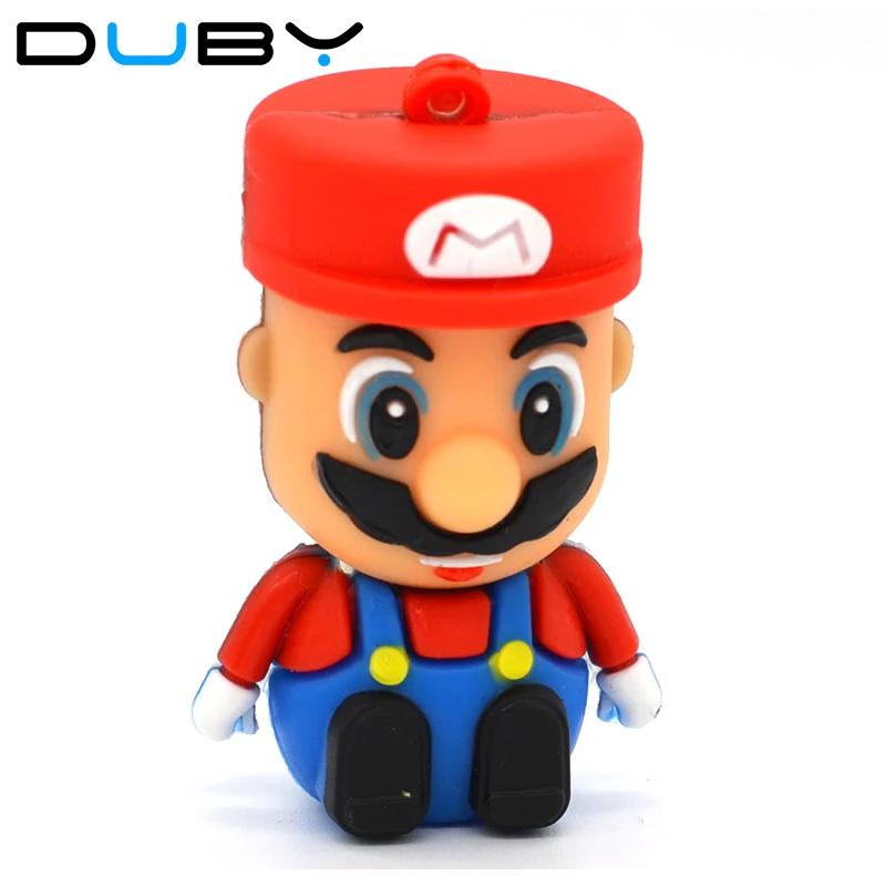 Супер Марио карту флэш памяти с интерфейсом usb подарки мультяшный флеш