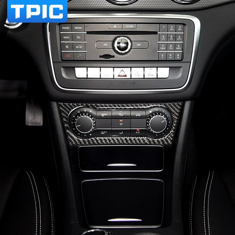 Автомобильные наклейки TPIC из углеродного волокна для Mercedes W169 W245 W117 W156 A класс B CLA
