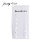 6 паркомпл. жемчужные серьги-гвоздики для женщин очарование темперамент серьги, модное ювелирное изделие, имитация свадебные жемчужные серьги ювелирные изделия