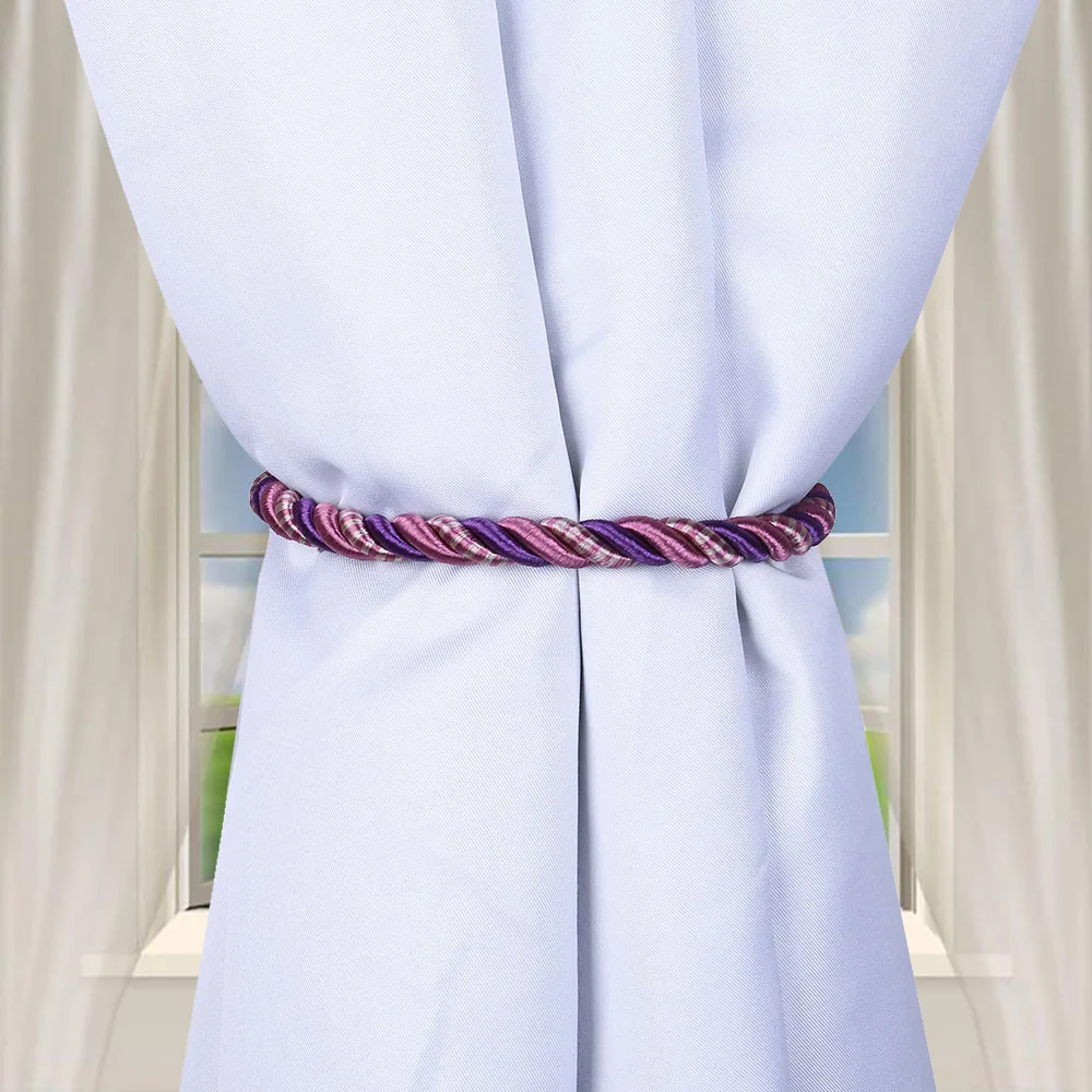 Канаты подхваты для окна Шторы Пряжка шнура штор Плетеный дома и сада