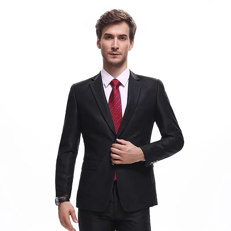 Men Set - New Arrival Fashion 's Business Suit Men' S Large Size Suits Groom Dress #1870723 | Мужская одежда