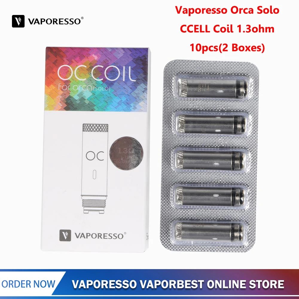 Оригинальная катушка Vaporesso Orca Solo cell для вейпа 1 3 Ом набор аксессуары электронных