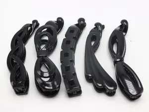 5 больших пластиковых зажимов для волос в ассортименте