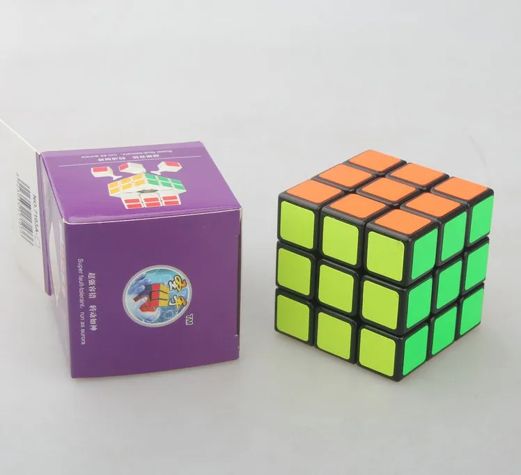 Shengshou Аврора 3x3 черный/белый Cubo Magico развивающая игрушка идея подарка Прямая поставка