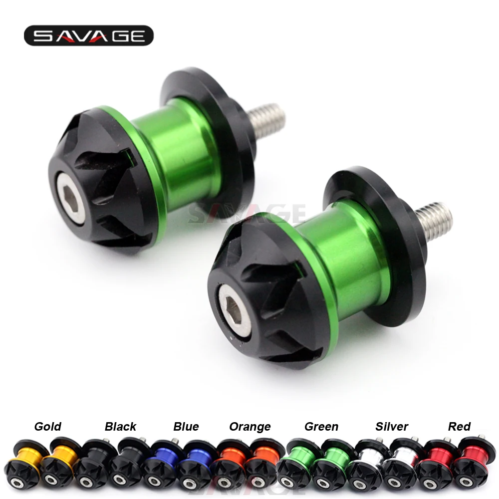 Swingarm Катушки слайдер винт для KAWASAKI Z650 Z800 Z900 Z1000 Z1000SX NINJA 650/ZX6R/ZX10R Z 650/800/900/1000 ZX 6R 8