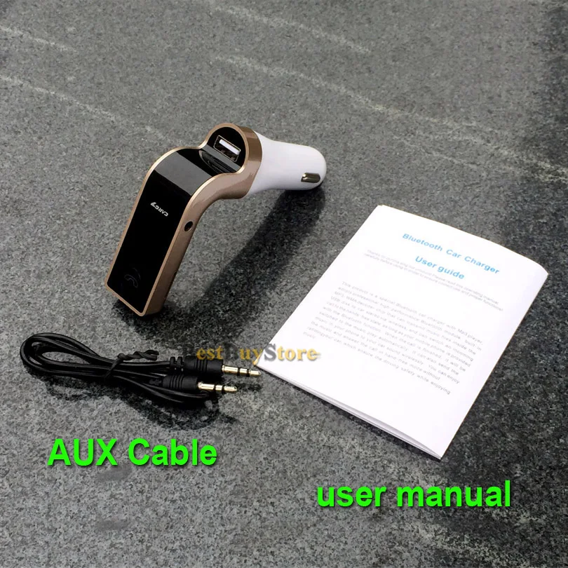 XCGaoon Bluetooth автомобильный комплект громкой связи G7 fm-передатчик Автомобильный