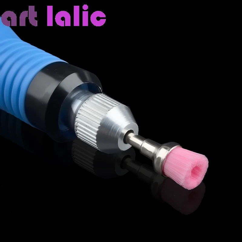 2 шт. электрическое сверло для ногтей щеточка чистки 5 Цвет s дизайн щетка