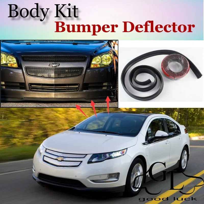 

Бампер для губ для Chevrolet Volt 2011 ~ 2015/Автомобильный спойлер для магазина губ/комплект рекомендуемого тела/клеящаяся лента для защиты от царапи...