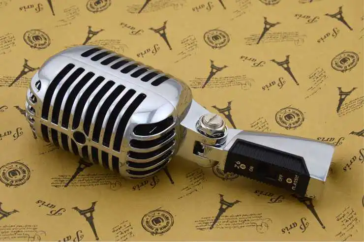 Свинг vintage микрофон Z6 KTV Караоке Классическая Джаз пшеницы|Микрофоны| |