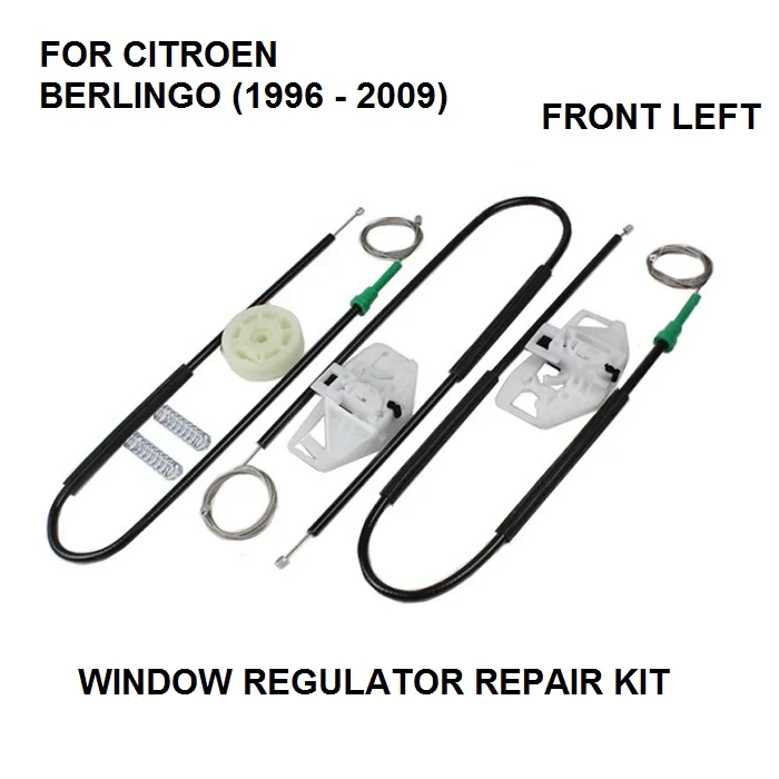 

FOR CITROEN BERLINGO ELECTRIC WINDOW REGULATOR REPAIR KIT FRONT-LEFT 96-09