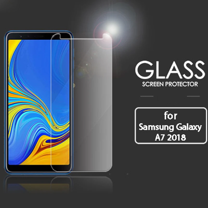 Защита экрана для Samsung Galaxy A7 A3 A6 A8 J3 J5 J7 S6 2016 2017 2018 закаленное стекло 0 28 мм 9H