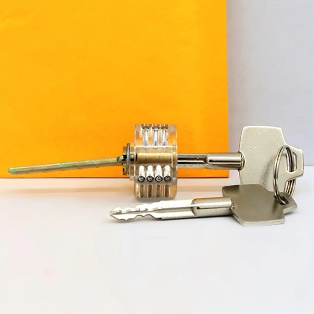 Прозрачный видимый Внутренний замок слесарь тренировочный чемодан багаж|Замки| |