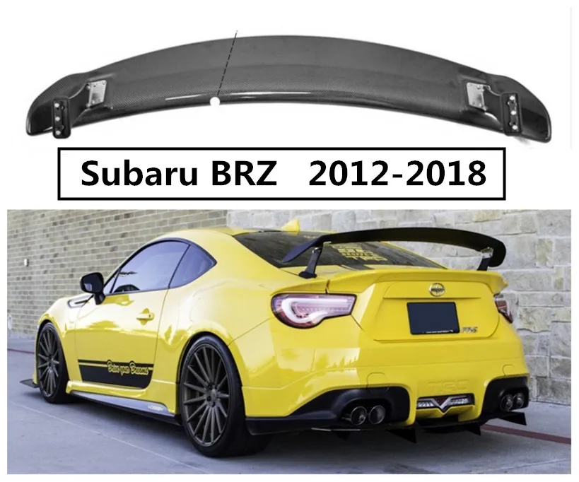 Спойлер из углеродного волокна для Subaru BRZ 2012 2013 2014 2015 2016 2017 2018 крыло Спойлеры