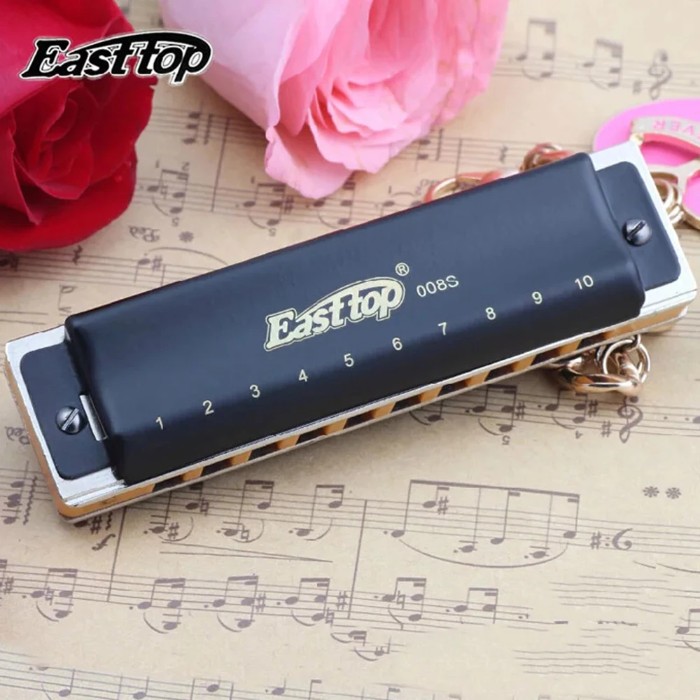 Easttop Diatonic губная гармоника 10 отверстий губная гармоника 7 12 шт. Губная гармошка Музыкальные инструменты Восточный Топ T008S 008
