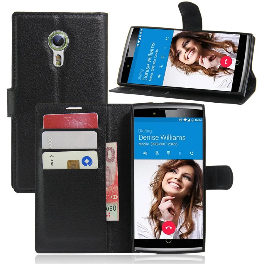 Печать личи из искусственной кожи чехол для Alcatel One Touch Flash 2 телефона Флип Стенд