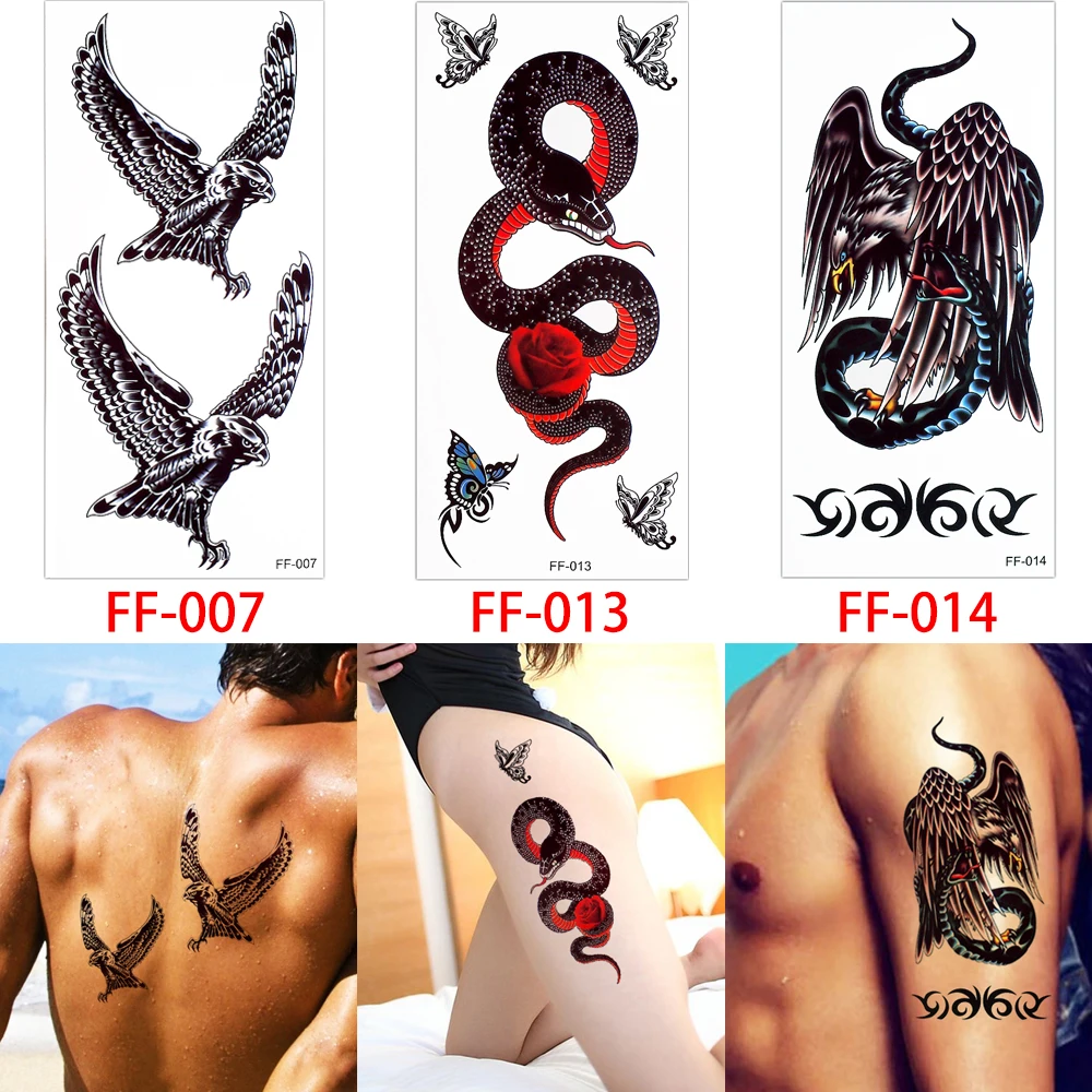 Яркие годы 3 шт./лот временная наклейка с буквами татуировка в виде цветка лотоса