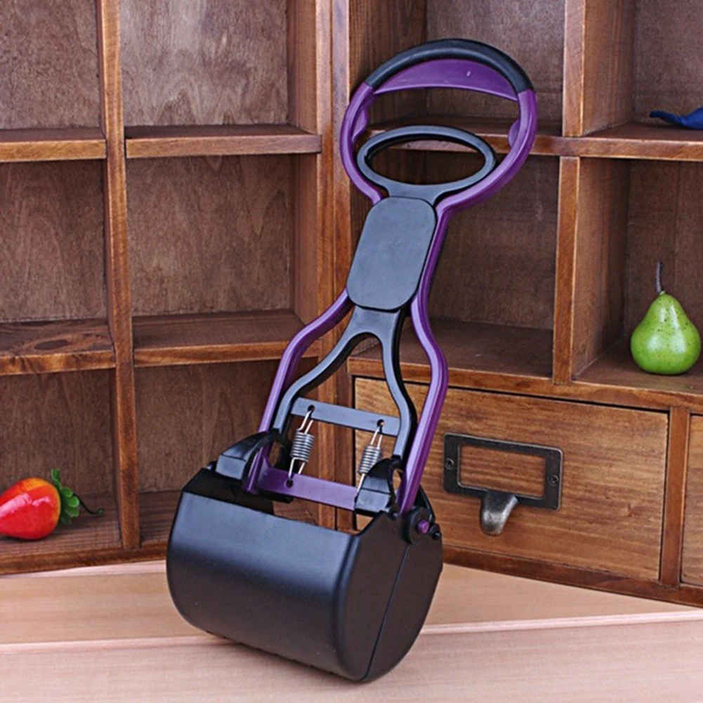 Собака Кошка Pooper Scooper длинной ручкой челюсти полуют совок чистке Палочки до