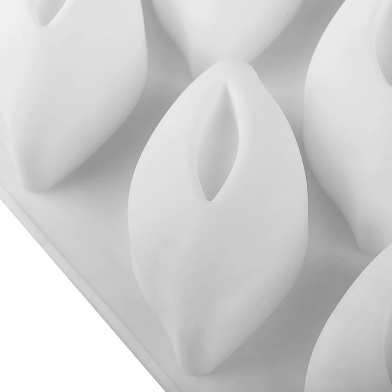 DINIWELL 6 Cavity Pea Shape Silicone Cake Mold 3D Cakes Decorating Bakeware Baking For Chiffon Mousse Pastry Dessert Moulds | Дом и сад