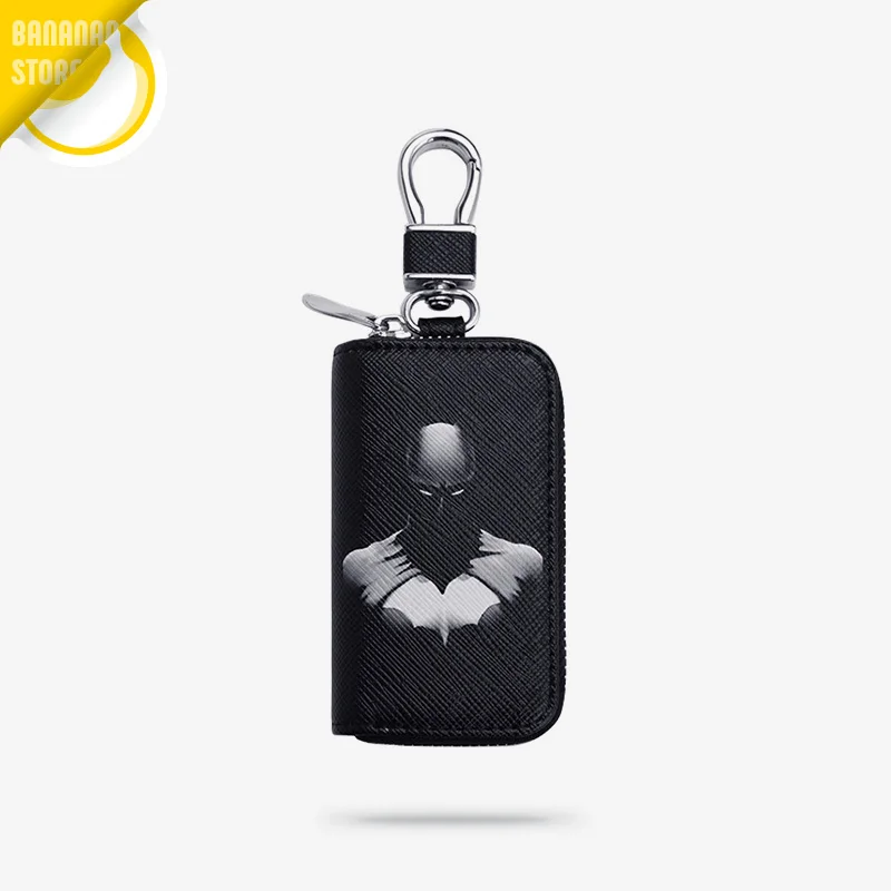 Чехол для ключей с Бэтменом и автомобилем темные брелоки рыцарь DC Лига