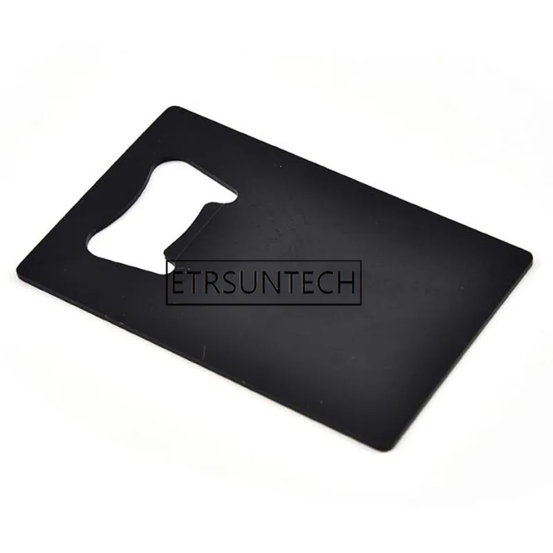 200 шт размер бумажника открывалка из нержавеющей стали 4 вида цветов Кредитная