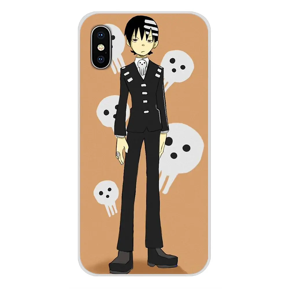 Силиконовые чехлы для телефонов мультяшный Пожиратель души death kid Apple iPhone X XR XS MAX 4