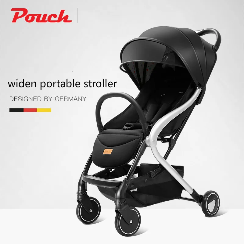 

Pouch baby stroller Widen Portable stroller Newborn Stroller folds easily and conveniently 0-3years can sit and lie