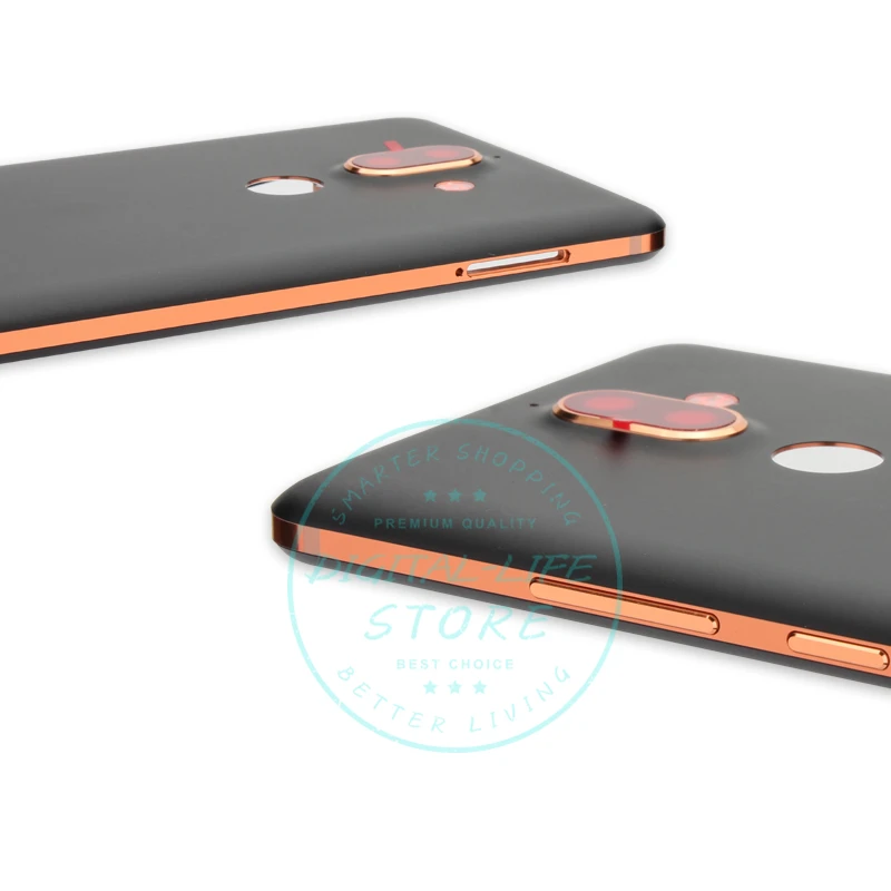 Оригинальная задняя крышка батарейного отсека для Nokia 7 Plus + Боковая кнопка