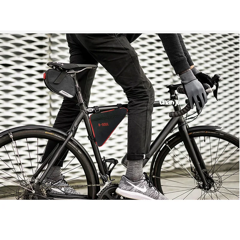 

Bicycle Bag Polyester Bike Bags Front Tube Frame Cycling Triangle Bags Rainproof Holder Pocket Bike Accessories